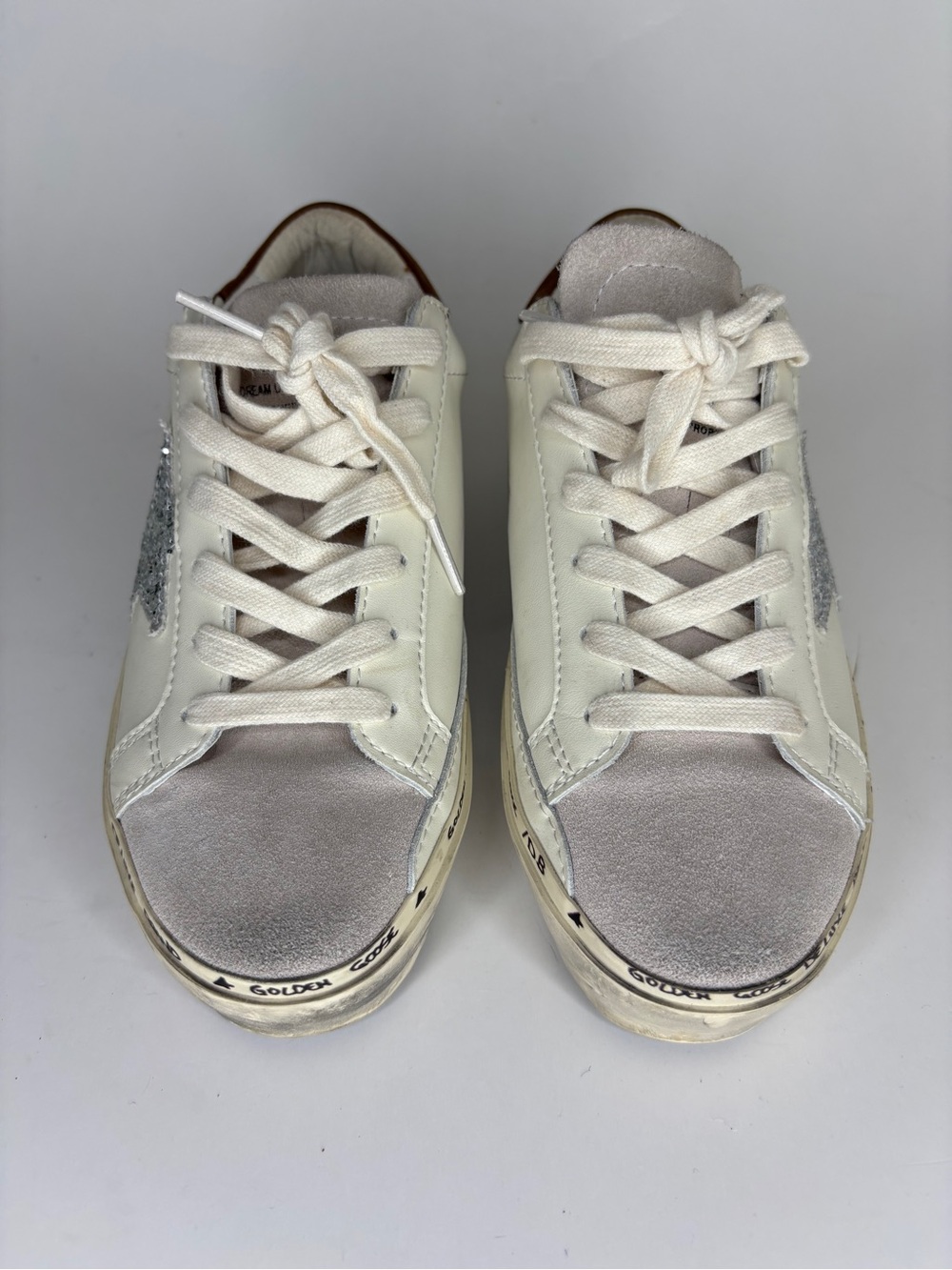 Golden goose ballstar shoes lace up skateboarding sneakers women size 36 US 5 - Picture 10 of 16